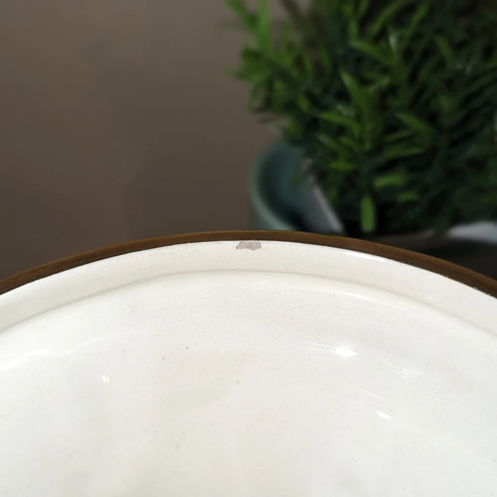 RARE Capodimonte Keramos Hand Painted Italian Porcelain Urn w/ Lid - Picture 4 of 13